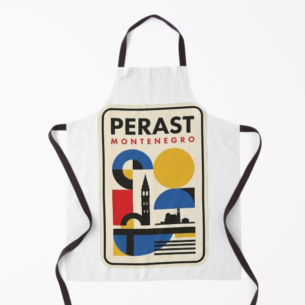 Item preview, Retro Perast Bauhaus Geometric Skyline designed and sold by k3rstman1.