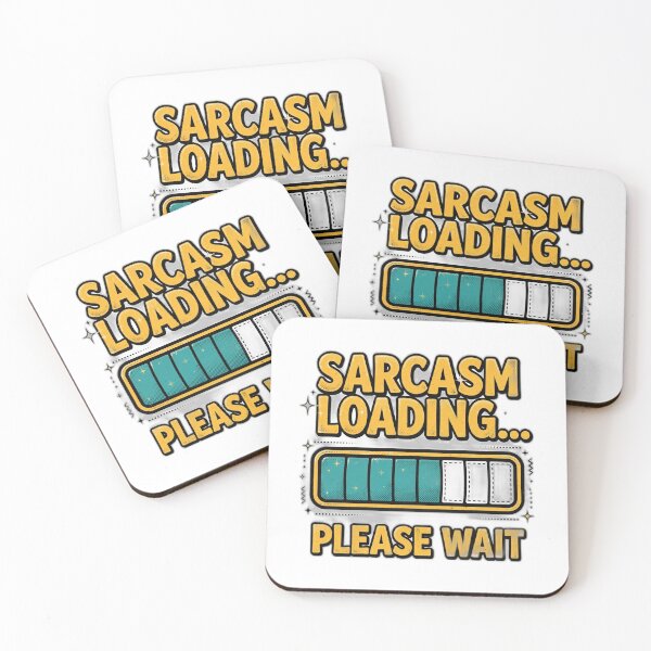 Item preview, Sarcasm Loading - Funny Sarcastic Quote Gift designed and sold by Visual Dept..