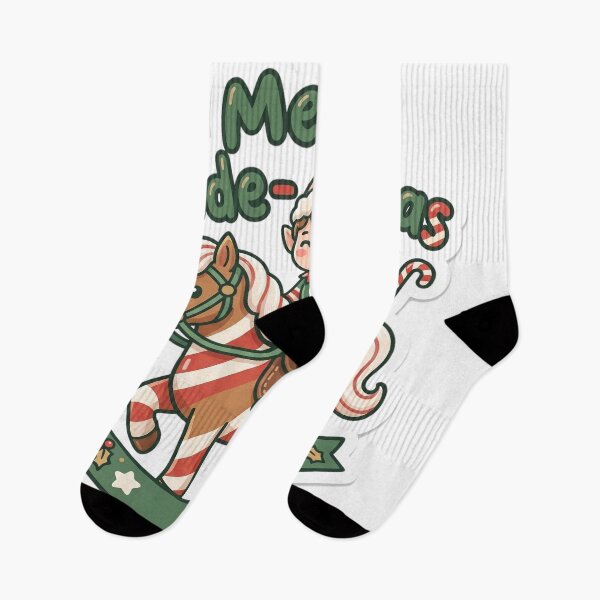 Item preview, Equestrian Christmas Merry Ride-mas Gift designed and sold by Soft Merch.