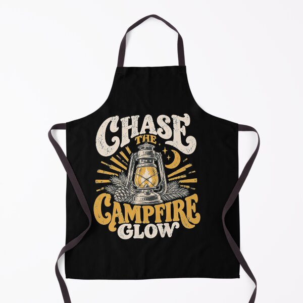 Item preview, Chase the Campfire Vintage Camping Lantern designed and sold by markymaarty.