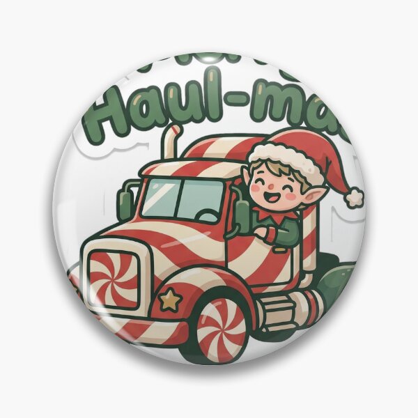 Item preview, Truck Driver Christmas Merry Haul-mas Gift designed and sold by Soft Merch.