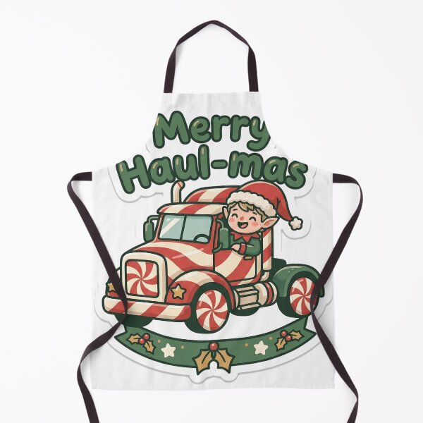 Item preview, Truck Driver Christmas Merry Haul-mas Gift designed and sold by Soft Merch.