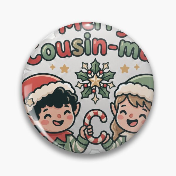 Item preview, Cousin Christmas Merry Cousin-mas Gift designed and sold by Soft Merch.