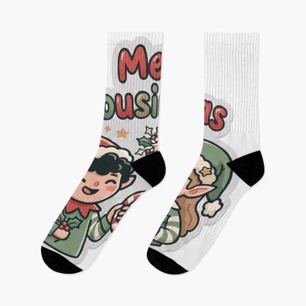 Item preview, Cousin Christmas Merry Cousin-mas Gift designed and sold by Soft Merch.