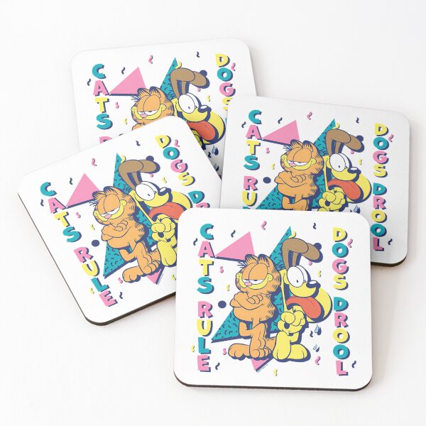 Item preview, Garfield And Odie Cats Rule Dogs Drool designed and sold by NotJustCats.