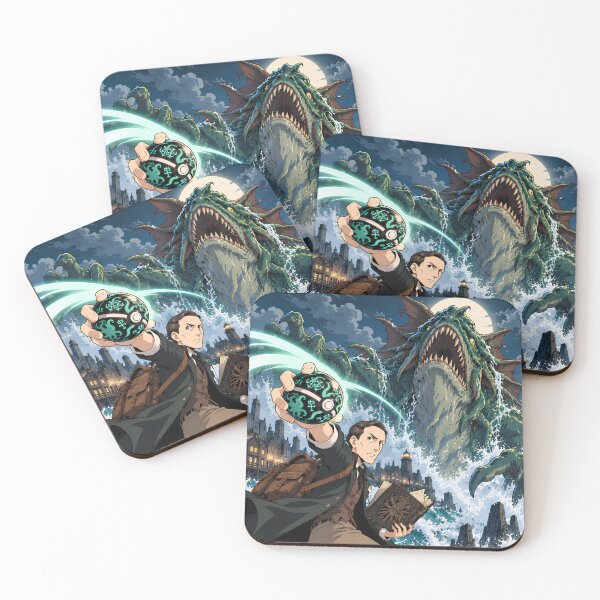 Item preview, Lovecraft vs Dagon | Eldritch Monster Trainer designed and sold by Extravanganzza.