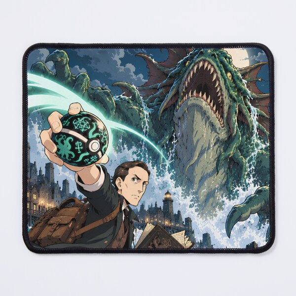Item preview, Lovecraft vs Dagon | Eldritch Monster Trainer designed and sold by Extravanganzza.