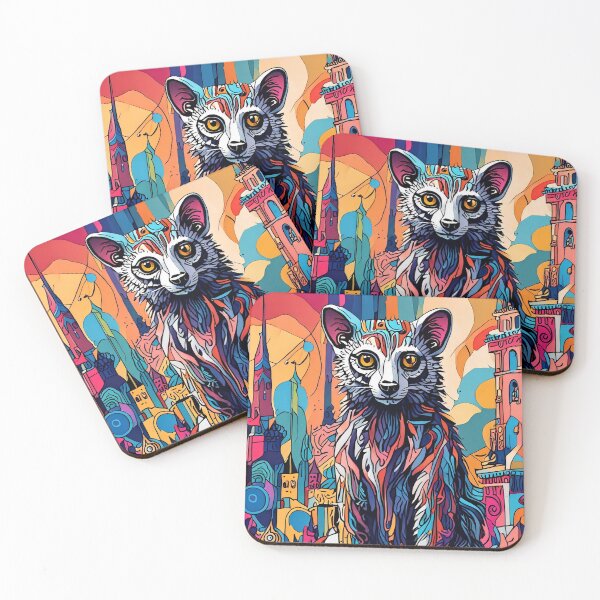 Item preview, Prismatic Lemur designed and sold by PicassosParadox.