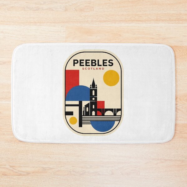 Artikelvorschau, Retro-Peebles-Bauhaus-Geometrische Skyline entworfen und verkauft von k3rstman1.