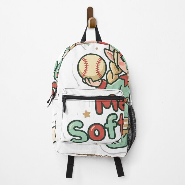 Item preview, Softball Christmas Merry Soft-mas Gift designed and sold by Soft Merch.