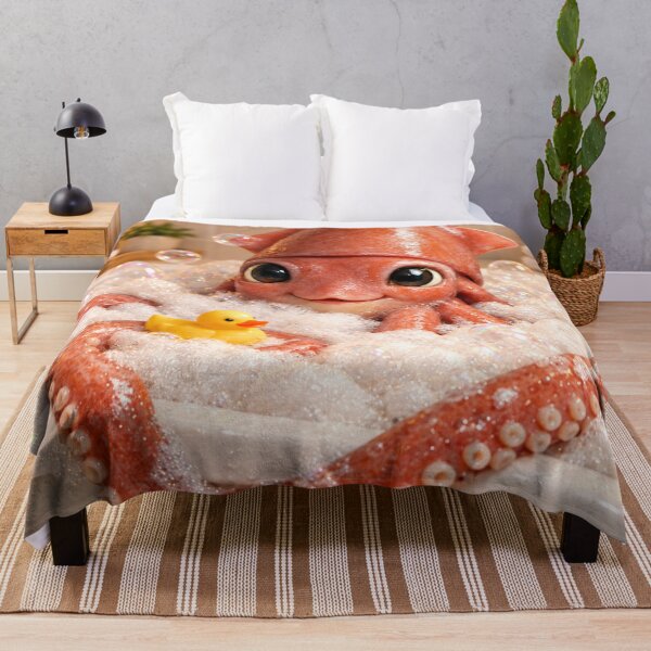 Item preview, Giant Squid Bathtub Bubble Soak designed and sold by Sillytoe.
