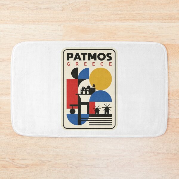 Artikelvorschau, Retro Patmos Bauhaus Geometrische Skyline entworfen und verkauft von k3rstman1.