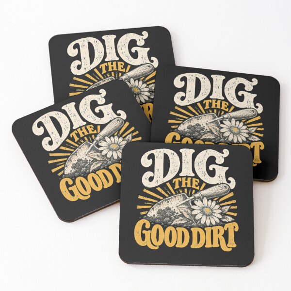 Item preview, Dig The Good Dirt Vintage Gardener Trowel Daisy designed and sold by markymaarty.