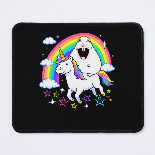 Item preview, Happy Hamster Rainbow Unicorn designed and sold by studio-ssaam.