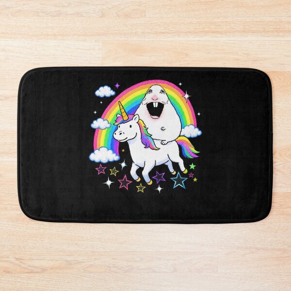 Item preview, Happy Hamster Rainbow Unicorn designed and sold by studio-ssaam.
