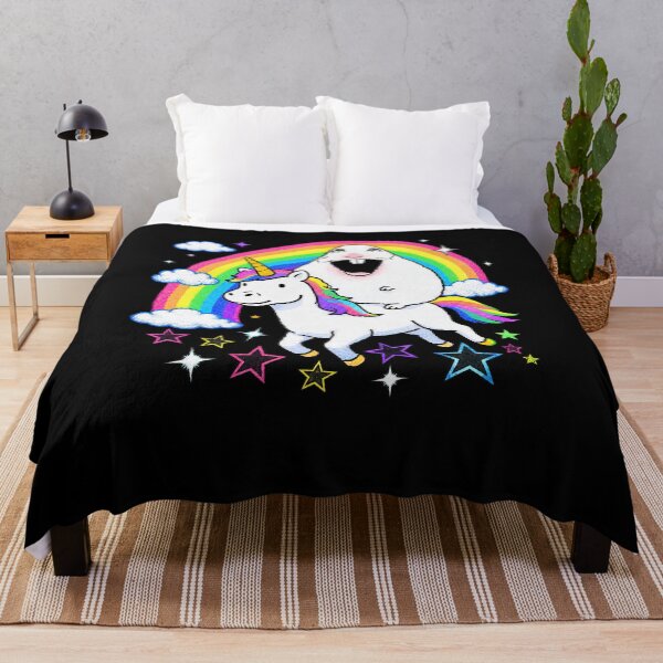 Item preview, Happy Hamster Rainbow Unicorn designed and sold by studio-ssaam.