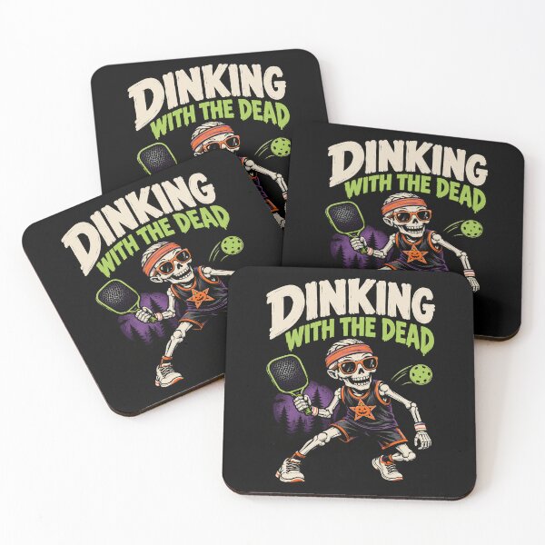 Item preview, Halloween Pickleball Skeleton Dinking Player designed and sold by markymaarty.