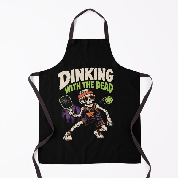 Item preview, Halloween Pickleball Skeleton Dinking Player designed and sold by markymaarty.