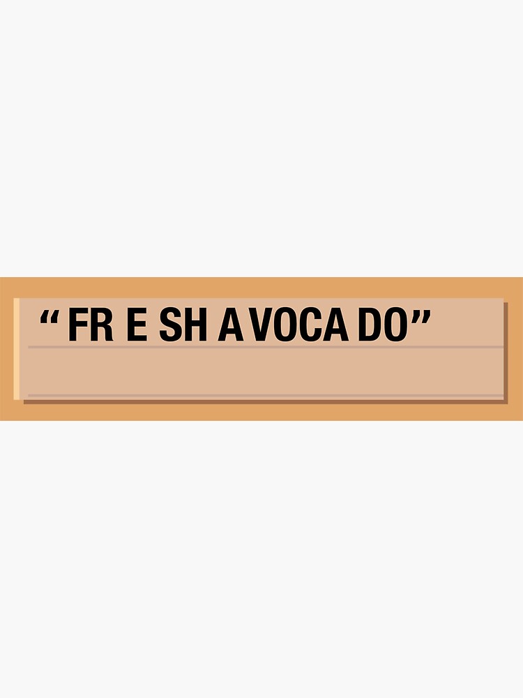 FRESHAVOCADO! by sarahbarnes18