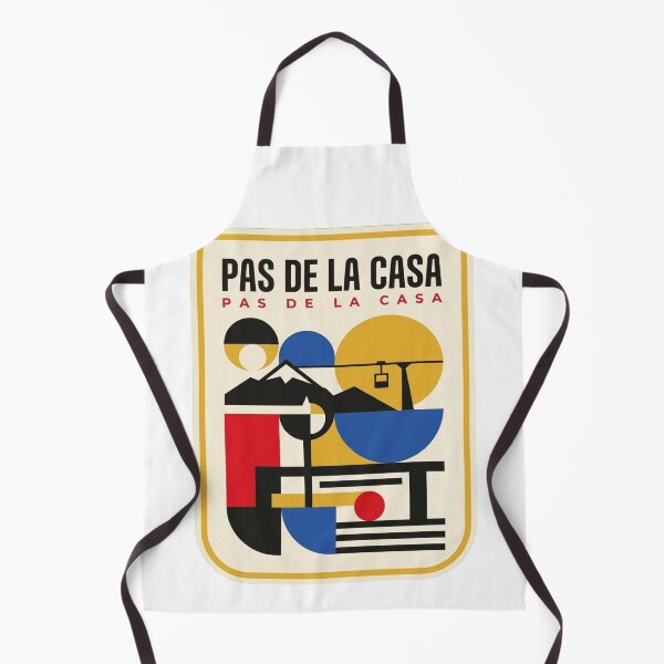 Item preview, Retro Pas De La Casa Bauhaus Geometric Skyline designed and sold by k3rstman1.