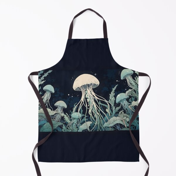 Item preview, Mystical Jellyfish Underwater Forest designed and sold by KiraChie.