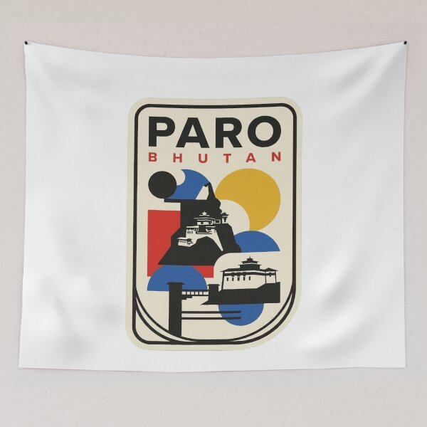 Item preview, Retro Paro Bauhaus Geometric Skyline designed and sold by k3rstman1.