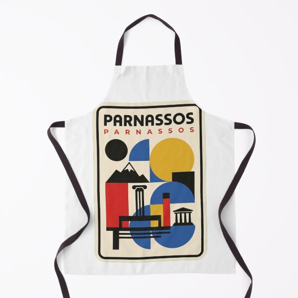 Item preview, Retro Parnassos Bauhaus Geometric Skyline designed and sold by k3rstman1.