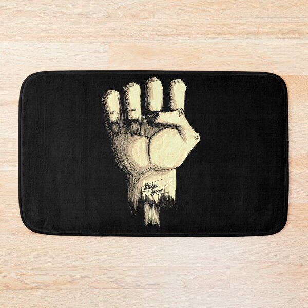 Item preview, Raised Fist Scar-E-Moji (Sepia Edition) Vintage Horror Fist designed and sold by Grimmlar.