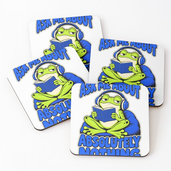 Item preview, Ask Me About Absolutely Nothing - Funny Frog designed and sold by about-that.