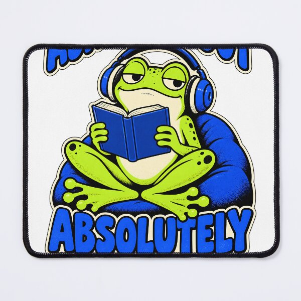Item preview, Ask Me About Absolutely Nothing - Funny Frog designed and sold by about-that.