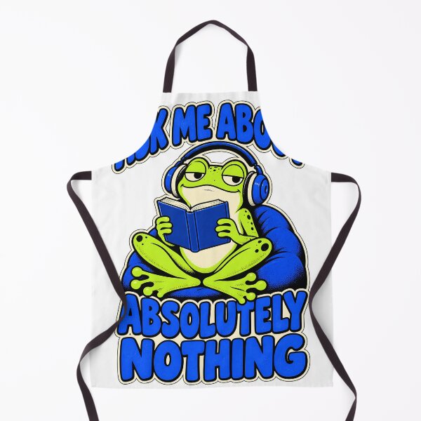 Item preview, Ask Me About Absolutely Nothing - Funny Frog designed and sold by about-that.