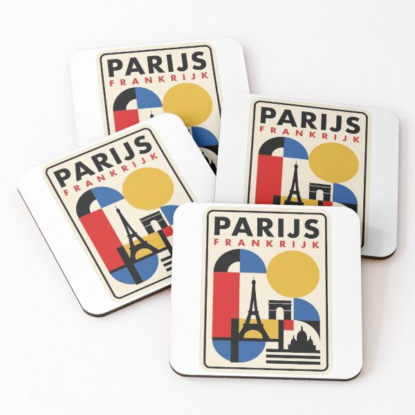 Item preview, Retro Paris Bauhaus Geometric Skyline designed and sold by k3rstman1.