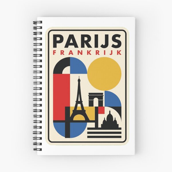 Item preview, Retro Paris Bauhaus Geometric Skyline designed and sold by k3rstman1.
