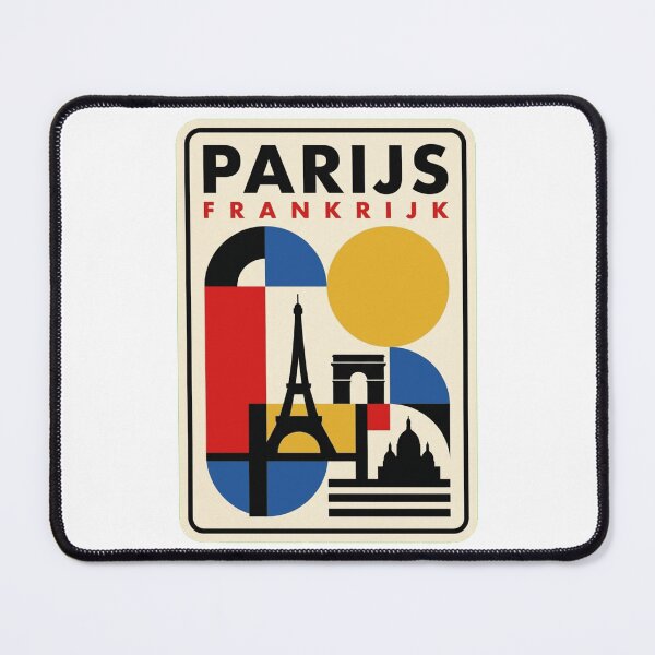 Item preview, Retro Paris Bauhaus Geometric Skyline designed and sold by k3rstman1.