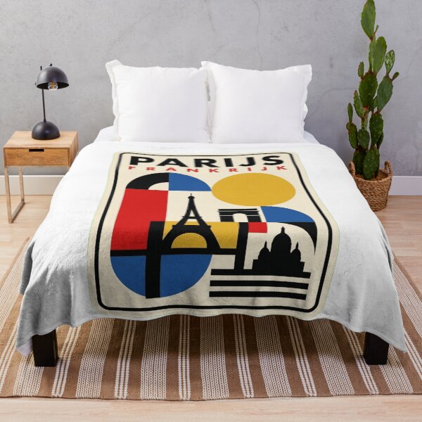 Item preview, Retro Paris Bauhaus Geometric Skyline designed and sold by k3rstman1.