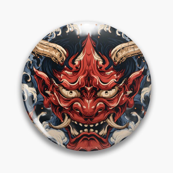 Item preview, Máscara Oni, Oni japonés designed and sold by NovaBlossomCo.
