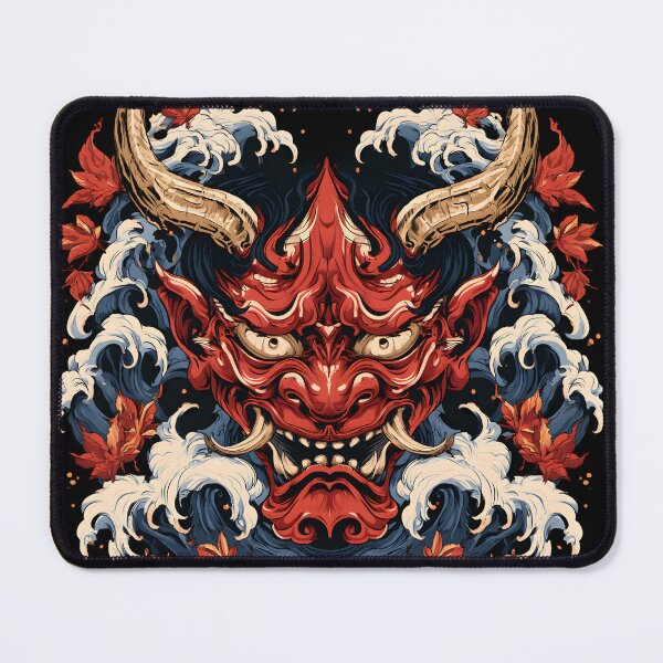 Artikelvorschau, Oni-Maske, Japanischer Oni entworfen und verkauft von NovaBlossomCo.