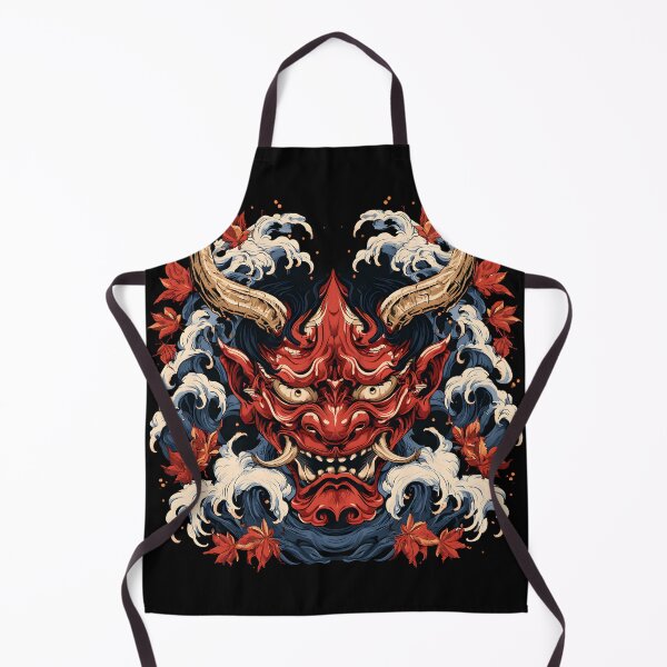 Artikelvorschau, Oni-Maske, Japanischer Oni entworfen und verkauft von NovaBlossomCo.