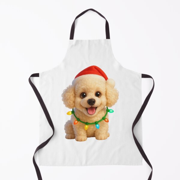 Item preview, Poodle Dog Christmas Cheer designed and sold by Sillytoe.