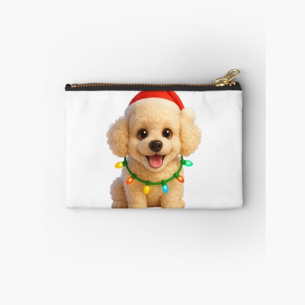 Item preview, Poodle Dog Christmas Cheer designed and sold by Sillytoe.