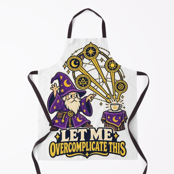 Item preview, Let Me Overcomplicate This - Funny Wizard designed and sold by about-that.
