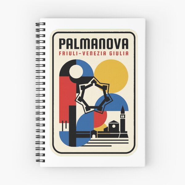 Item preview, Retro Palmanova Bauhaus Geometric Skyline designed and sold by k3rstman1.