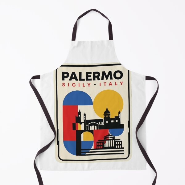Item preview, Retro Palermo Bauhaus Geometric Skyline designed and sold by k3rstman1.
