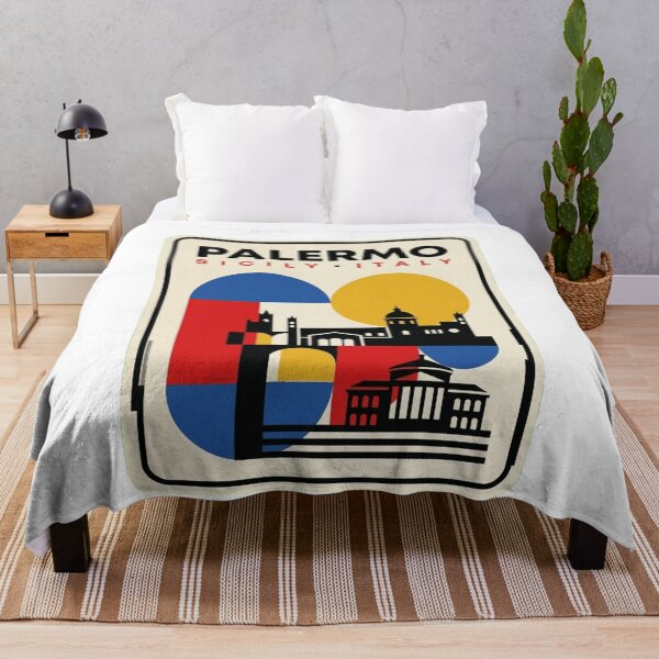 Item preview, Retro Palermo Bauhaus Geometric Skyline designed and sold by k3rstman1.