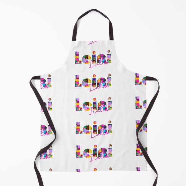 Item preview, Leini, Torino, Italy, Italia, colorful typography design for travellers designed and sold by Wanderful-roads.