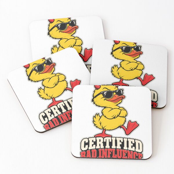 Item preview, Certified Bad Influence - Funny Duck designed and sold by about-that.