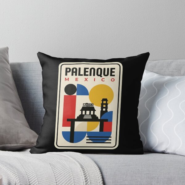 Item preview, Retro Palenque Bauhaus Geometric Skyline designed and sold by k3rstman1.