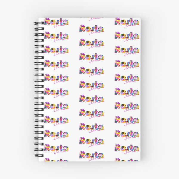 Item preview, Rosta, Torino, Italy, Italia, colorful typography design for travellers designed and sold by Wanderful-roads.