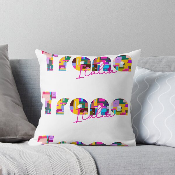 Item preview, Trana, Torino, Italy, Italia, colorful typography design for travellers designed and sold by Wanderful-roads.