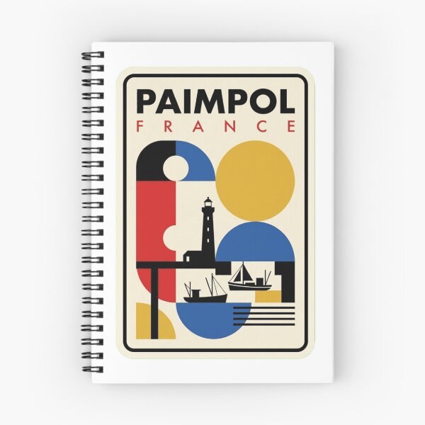 Item preview, Retro Paimpol Bauhaus Geometric Skyline designed and sold by k3rstman1.